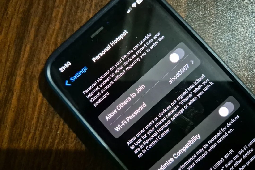 hotspot iphone tự tắt - Hình 2