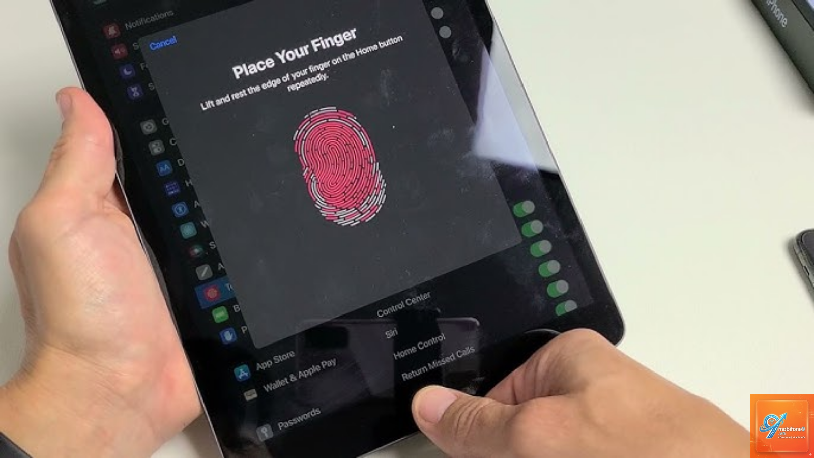 iPad Touch ID bị lỗi vân tay - Hình 3