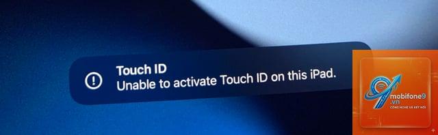iPad Touch ID không hoạt động - Hình 2