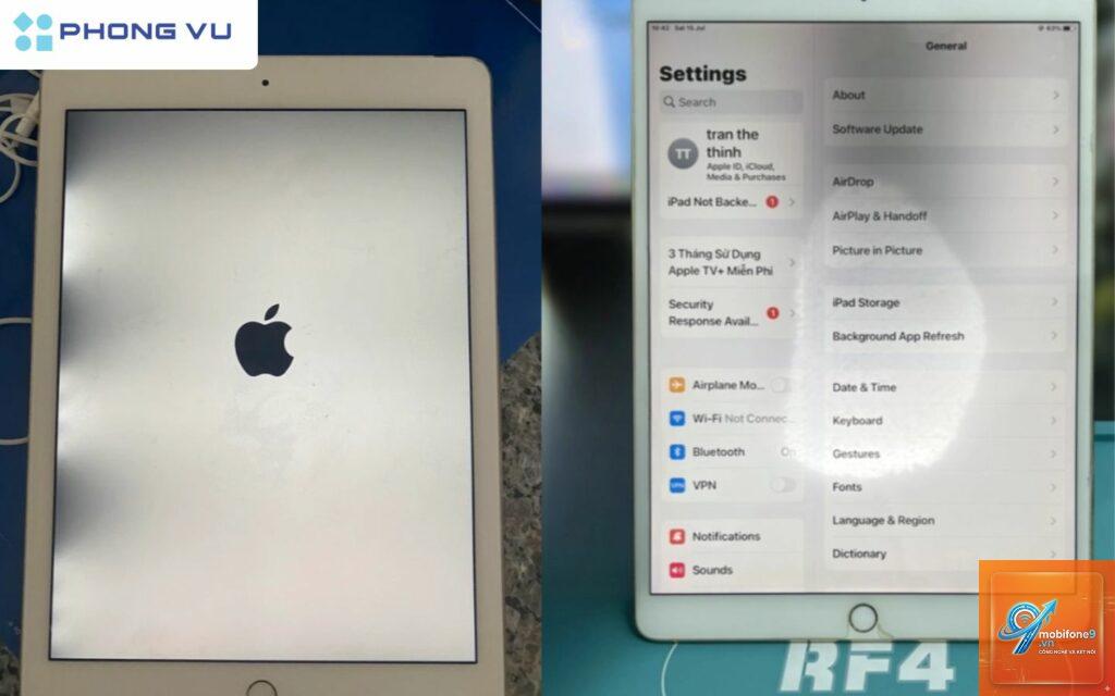 iPad bị bóng mờ màn hình - Hình 5