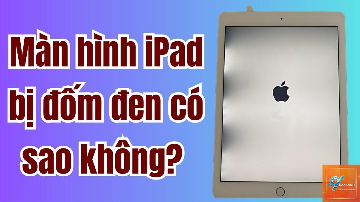 iPad bị đen màn hình - Hình 4