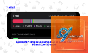 iPad bị full bộ nhớ