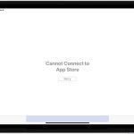 iPad bị lỗi App Store
