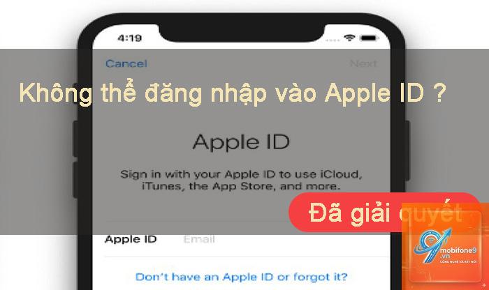 iPad bị lỗi Apple ID - Hình 2