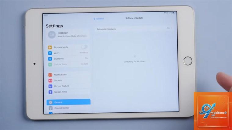 iPad bị lỗi cập nhật phần mềm - Hình 3