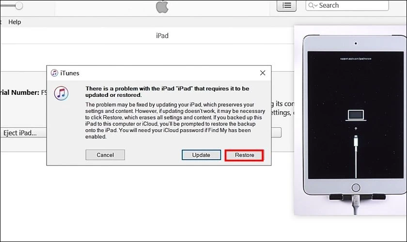 iPad bị lỗi iCloud Backup - Hình 4