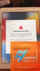 iPad bị lỗi máy chủ Apple
