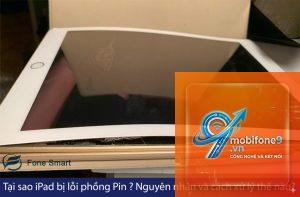 iPad bị phồng pin