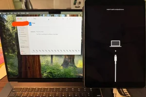 iPad bị treo DFU mode