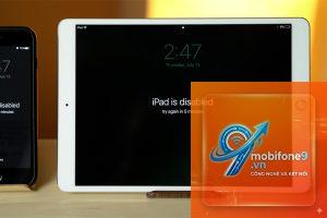 iPad bị vô hiệu hóa