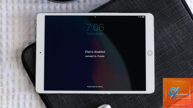 iPad bị vô hiệu hóa do nhập sai mật khẩu - Hình 3