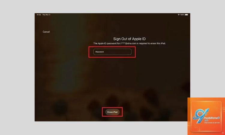 iPad bị yêu cầu đăng nhập liên tục - Hình 3