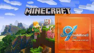 iPad chơi Minecraft