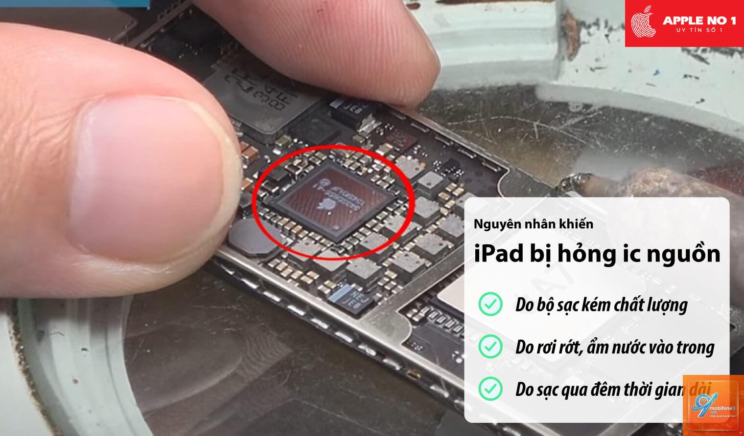 iPad hỏng IC nguồn - Hình 4