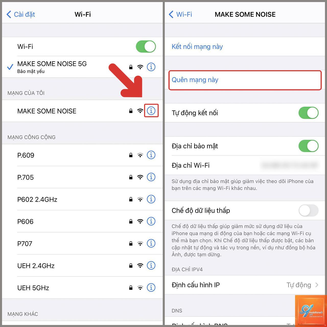 iPad không kết nối WiFi 2.4GHz - Hình 5