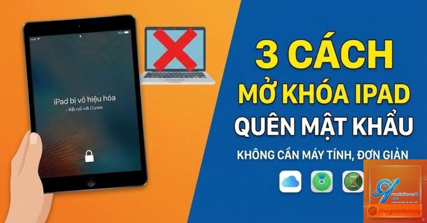 iPad không mở khóa được - Hình 1