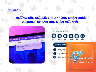 iPad không nhận AirDrop - Hình 3
