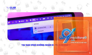 iPad không nhận AirDrop
