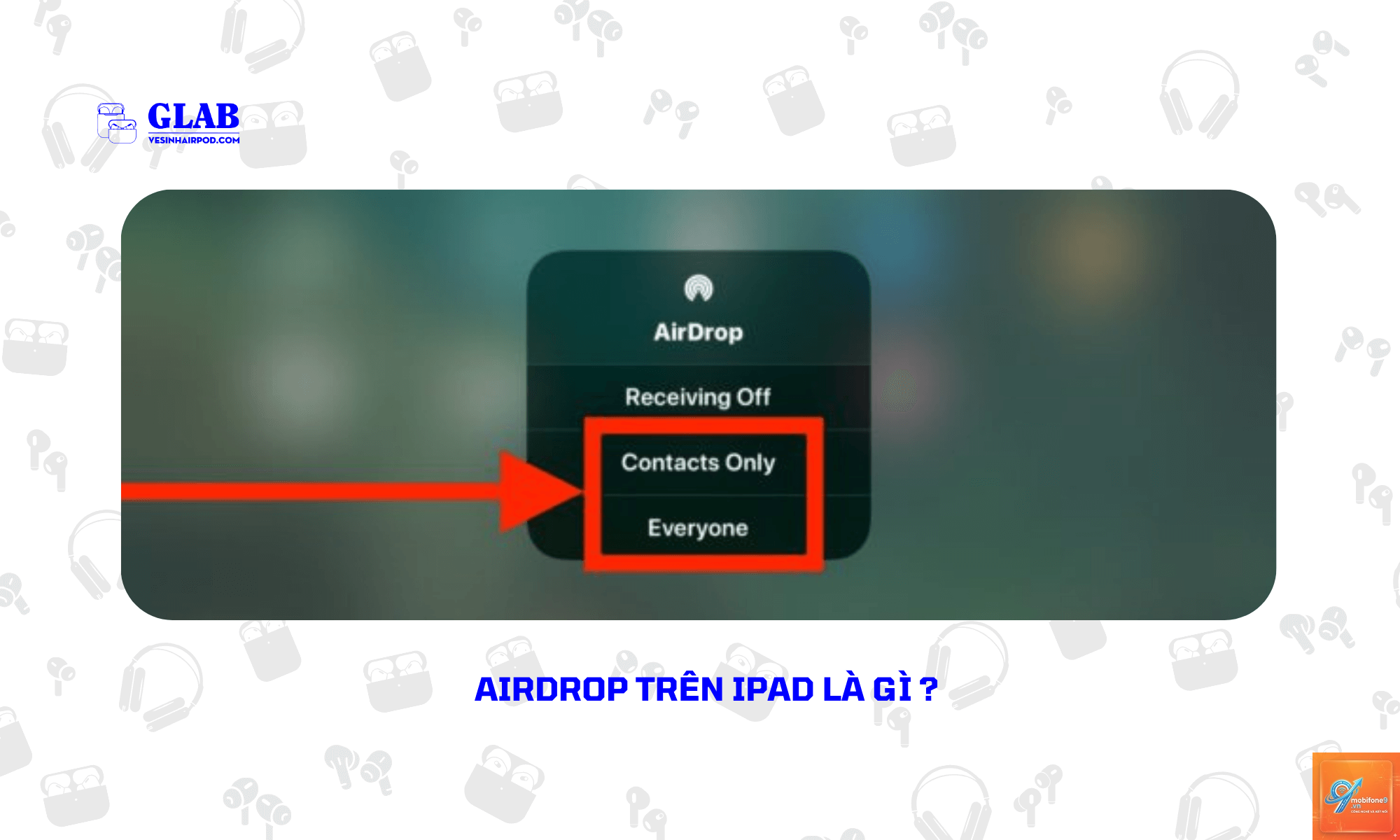 iPad không nhận AirDrop - Hình 4