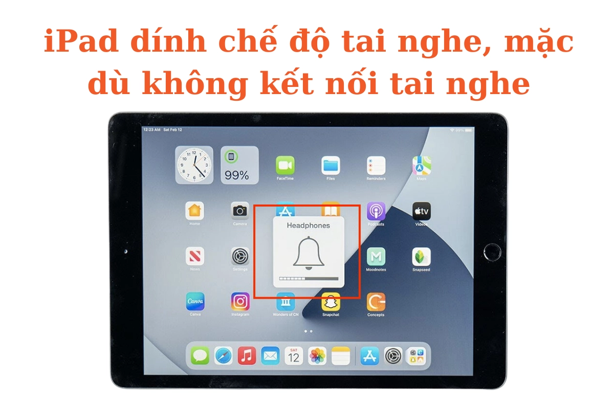 iPad không nhận tai nghe - Hình 3