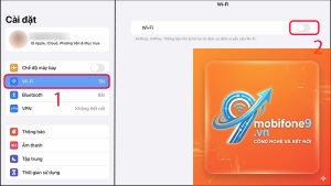 iPad không tìm thấy WiFi