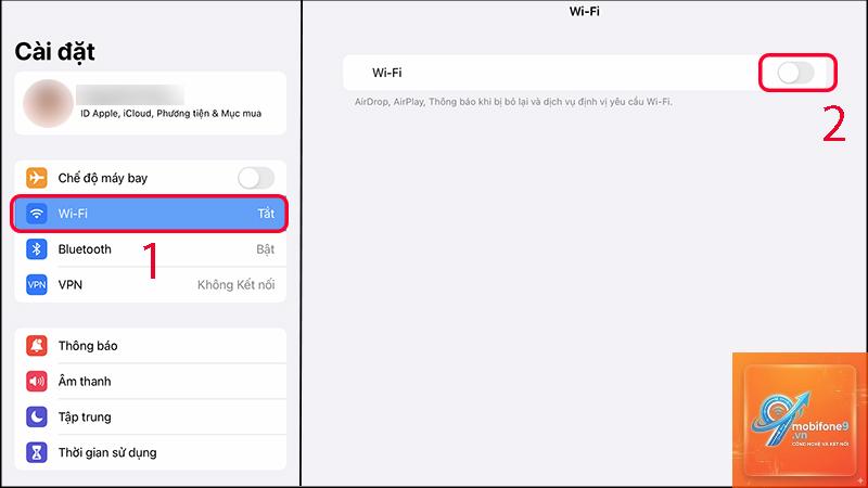 iPad không truy cập được Internet - Hình 1