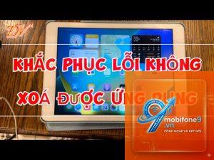 iPad không xóa được ứng dụng