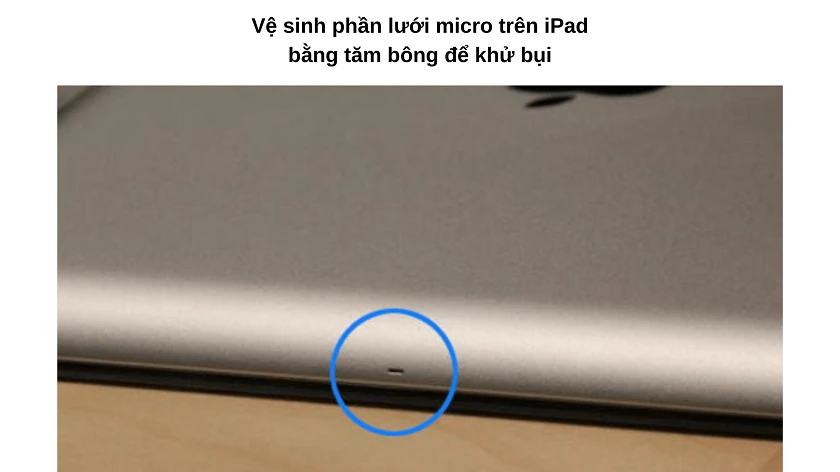 iPad mic không hoạt động - Hình 3