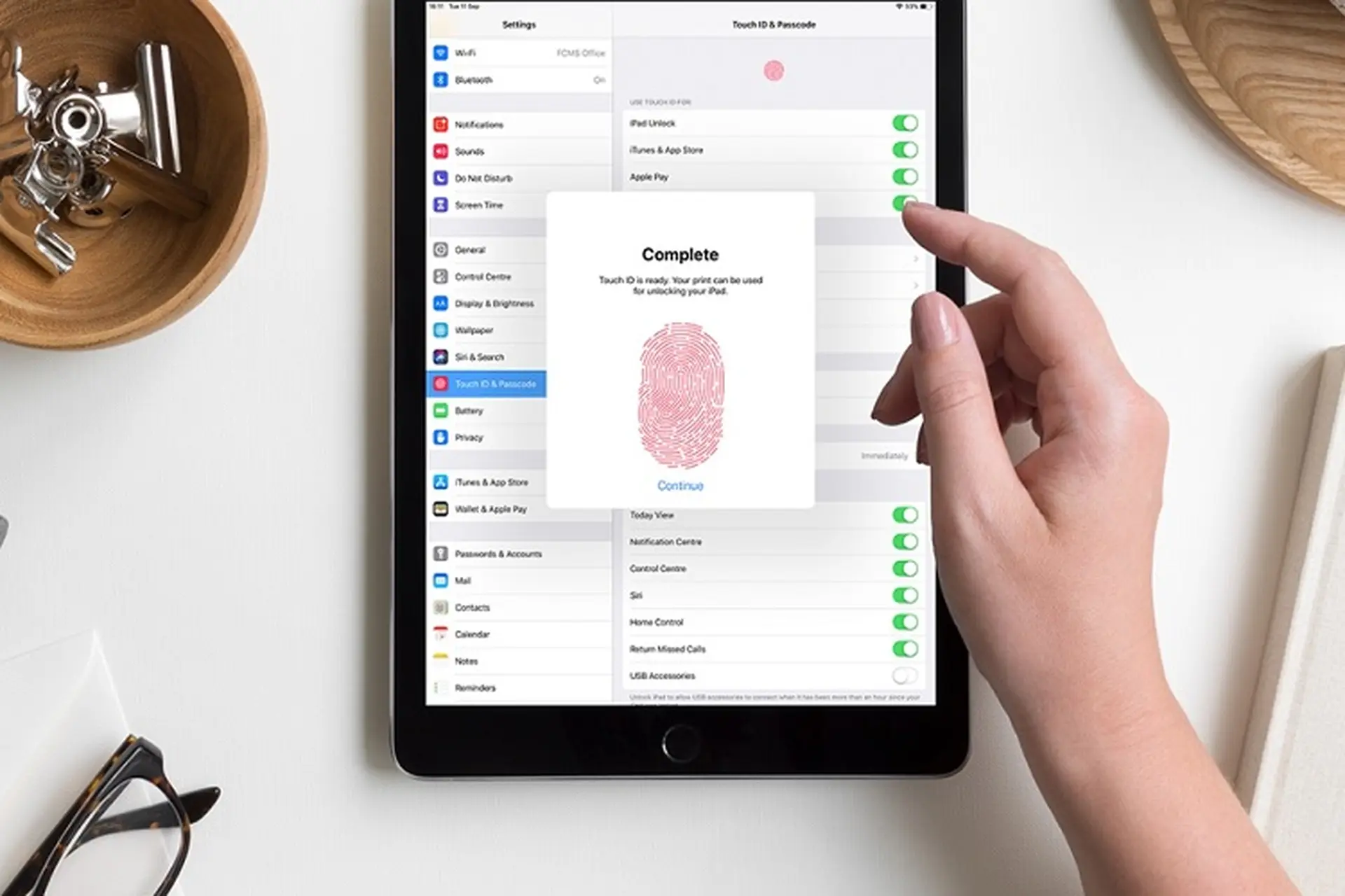 iPad nào hỗ trợ Touch ID - Hình 2