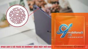 iPad nào hỗ trợ Touch ID