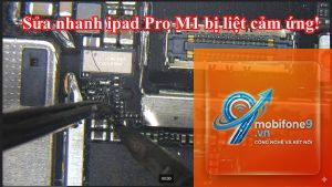 iPad sửa lỗi mất cảm ứng