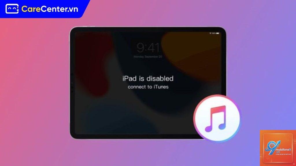 iPad yêu cầu kết nối iTunes - Hình 4