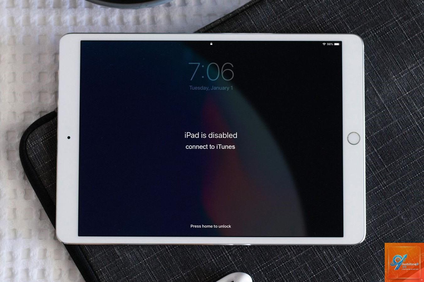 iPad yêu cầu kết nối iTunes - Hình 5
