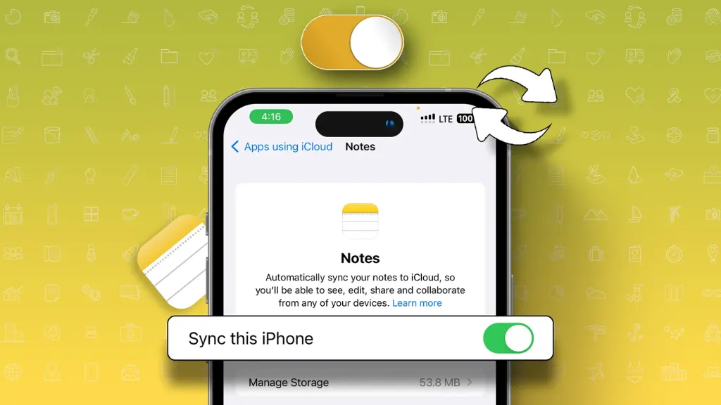 icloud không đồng bộ ghi chú - Hình 3