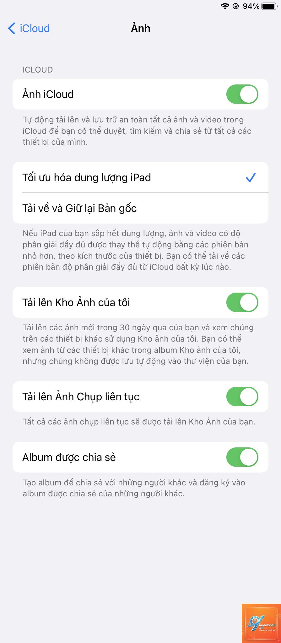 icloud không tải ảnh xuống iphone - Hình 4