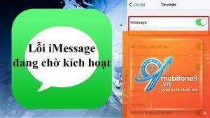 imessage đang chờ kích hoạt