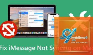imessage không đồng bộ