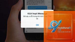 imessage không hoạt động