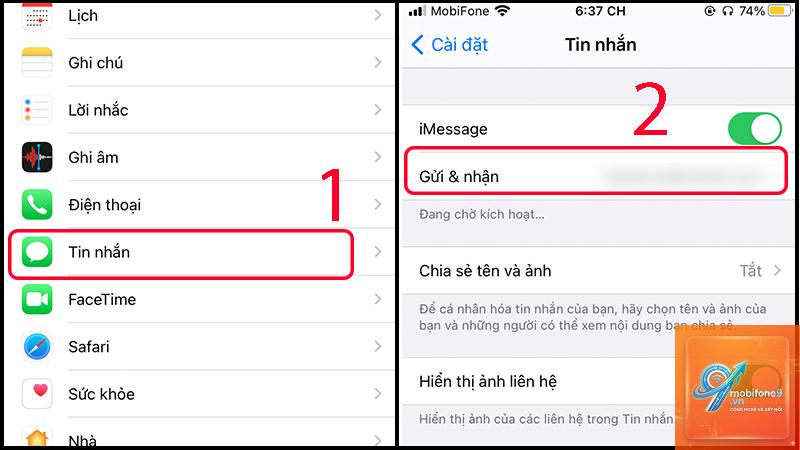 imessage không nhận được tin nhắn - Hình 2