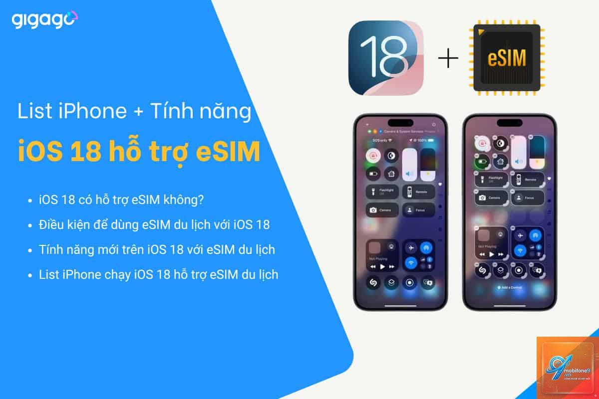 ios 18 không nhận esim - Hình 1
