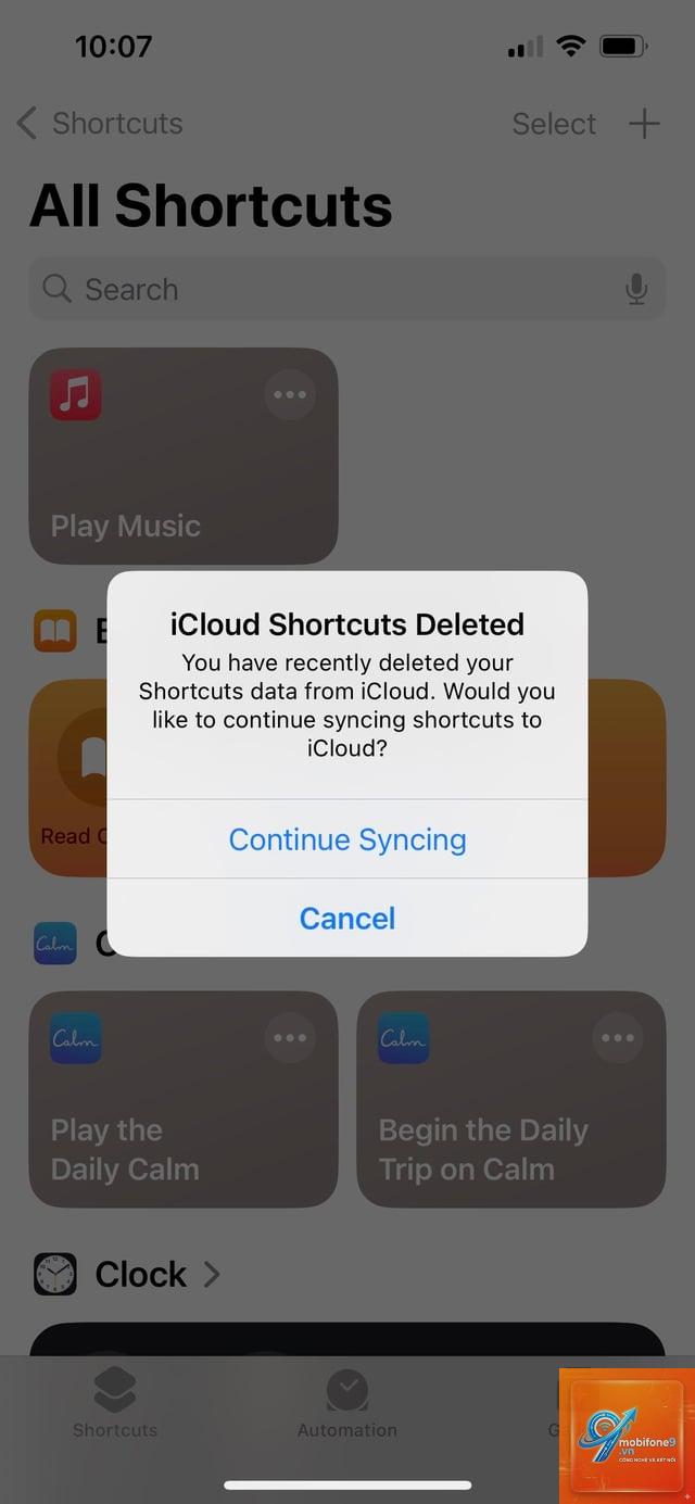 ios 19 bị lỗi shortcut - Hình 1
