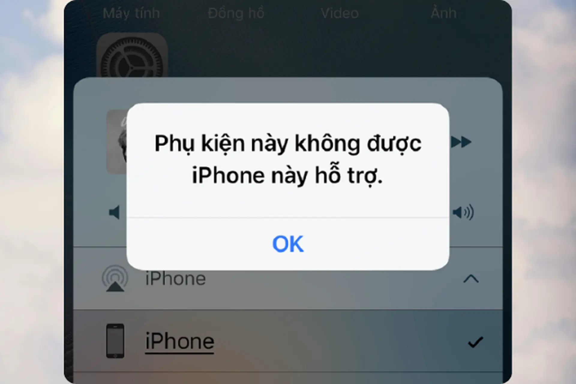 iphone báo phụ kiện không được hỗ trợ - Hình 4