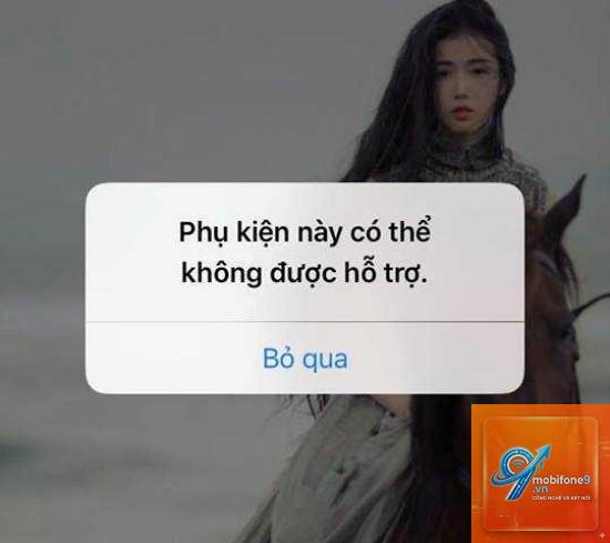 iphone báo phụ kiện không được hỗ trợ - Hình 5