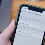 iphone báo pin bảo trì