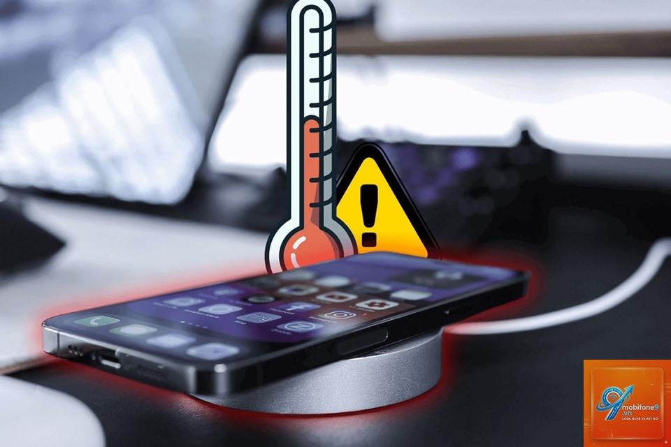 iphone bị nóng khi sạc - Hình 1
