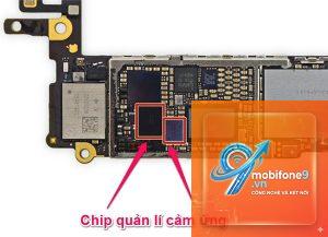 iphone cảm ứng lúc được lúc không