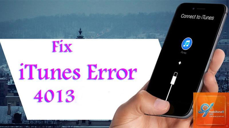 iphone khôi phục bị lỗi 4013 - Hình 4