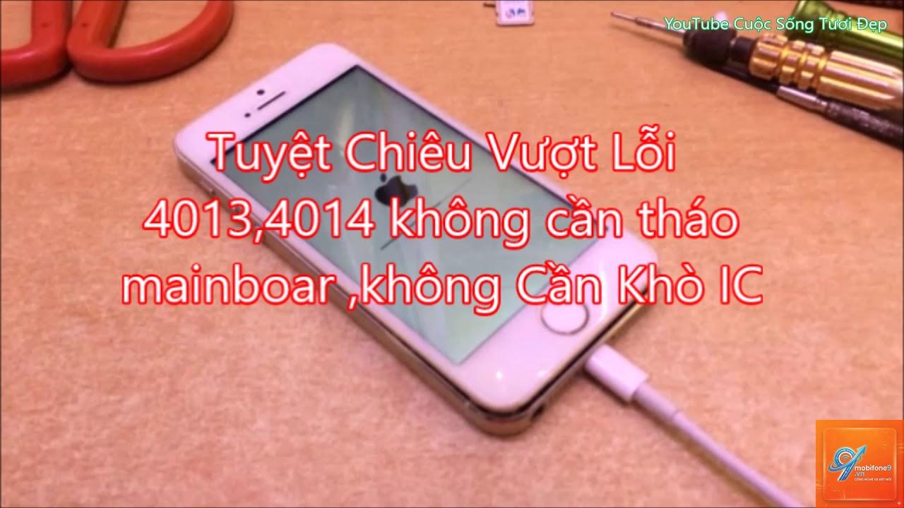 iphone khôi phục bị lỗi 4014 - Hình 2