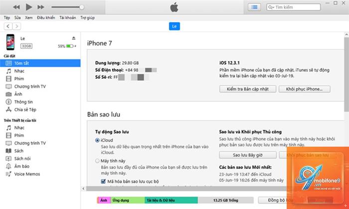 iphone khôi phục bị lỗi 9 - Hình 3