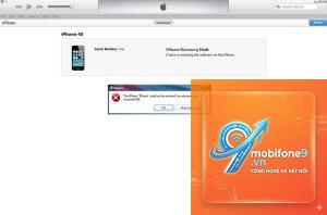 iphone khôi phục bị lỗi 9